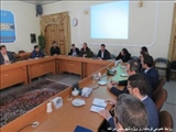 نشست شورای بانک های مراغه به ریاست شکری معاون استانداروفرماندارویژه شهرستان مراغه برگزار شد